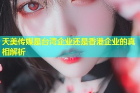 天美传媒是台湾企业还是香港企业的真相解析