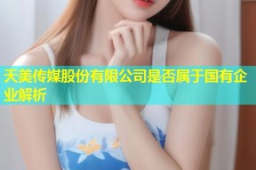 天美传媒股份有限公司是否属于国有企业解析