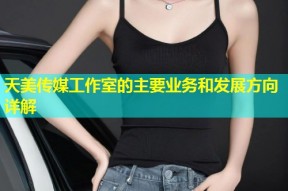 天美传媒工作室的主要业务和发展方向详解
