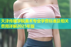 天津传媒学院美术专业学费标准及相关费用详解2025年版