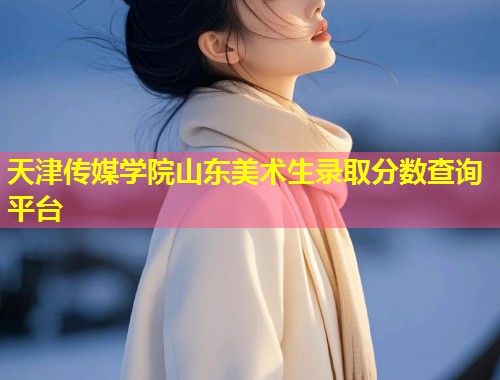 天津传媒学院山东美术生录取分数查询平台 第1张 天津传媒学院山东美术生录取分数查询平台 第1张