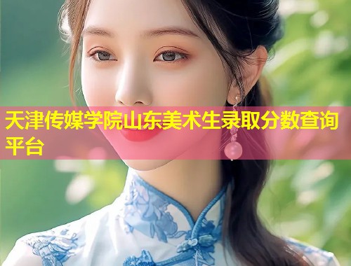 天津传媒学院山东美术生录取分数查询平台 第2张 天津传媒学院山东美术生录取分数查询平台 第2张