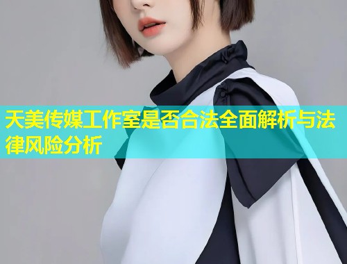 天美传媒工作室是否合法全面解析与法律风险分析  第1张