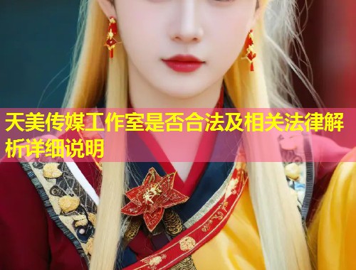 天美传媒工作室是否合法及相关法律解析详细说明  第1张